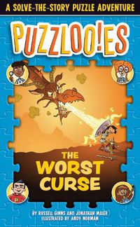 Cover image for Puzzloonies! The Worst Curse: A Solve-the-Story Puzzle Adventure
