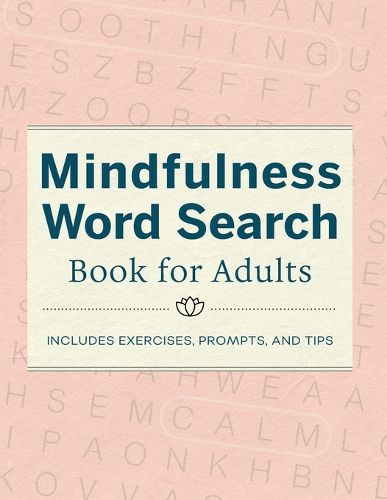 Cover image for Mindfulness Word Search Book for Adults