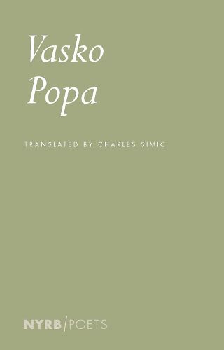 Cover image for Vasko Popa: Poems