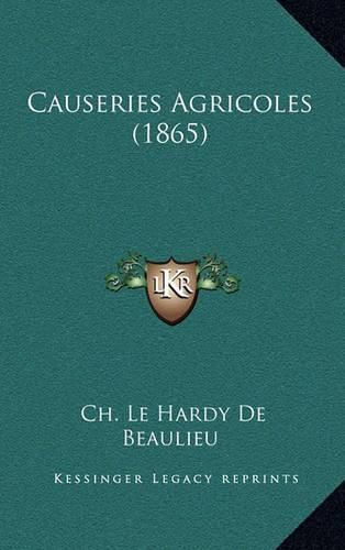 Causeries Agricoles (1865)