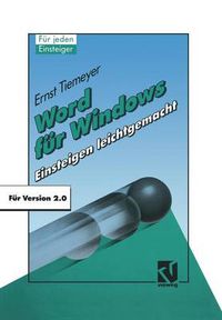 Cover image for Word Fur Windows 2.0: Einsteigen Leichtgemacht