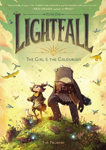 Cover image for The Girl & the Galdurian (Lightfall, Book 1)