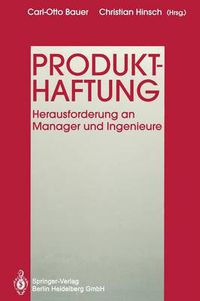 Cover image for Produkthaftung: Herausforderung an Manager und Ingenieure