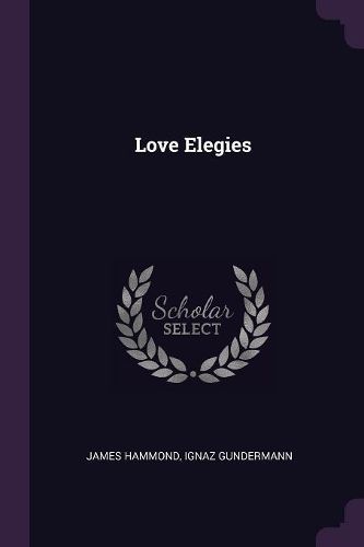 Cover image for Love Elegies