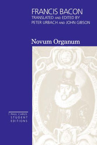 Cover image for The Novum Organum