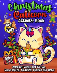 Cover image for Caticorn Activity Book for Xmas