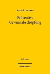 Cover image for Praventive Gewinnabschoepfung