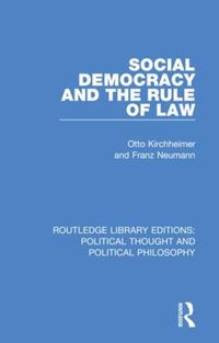 Cover image for Social Democracy and the Rule of Law