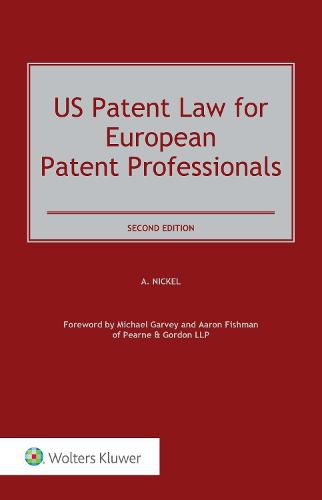 Cover image for US Patent Law for European Patent Professionals