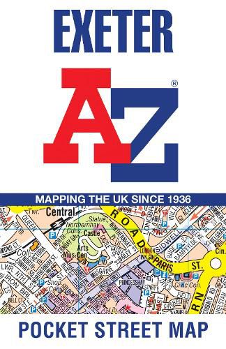 Cover image for Exeter A-Z Pocket Street Map