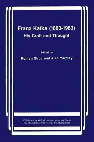 Cover image for Franz Kafka (1883-1983): His Craft and Thought