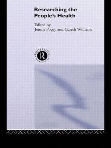 Cover image for Researching the People's Health