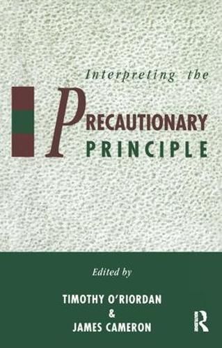 Cover image for Interpreting the Precautionary Principle