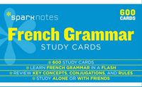 Cover image for French Grammar SparkNotes Study Cards