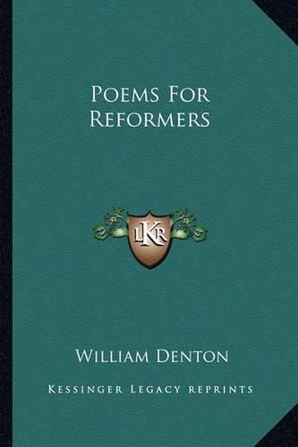 Poems for Reformers