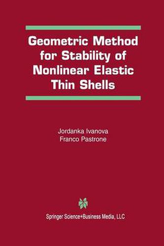 Cover image for Geometric Method for Stability of Non-Linear Elastic Thin Shells