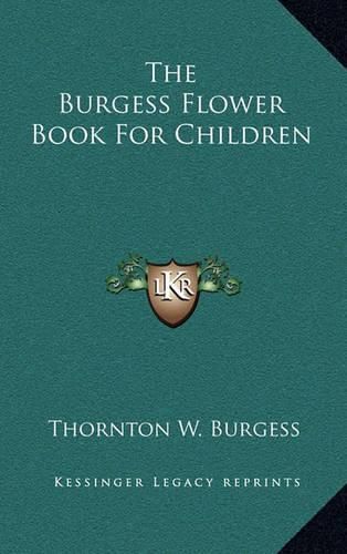 Cover image for The Burgess Flower Book for Children