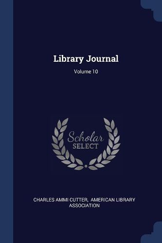 Cover image for Library Journal; Volume 10
