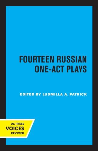 Cover image for Fourteen Russian One-Act Plays