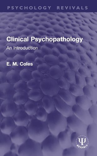 Cover image for Clinical Psychopathology