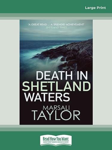 Cover image for Death in Shetland Waters: Shetland Mysteries