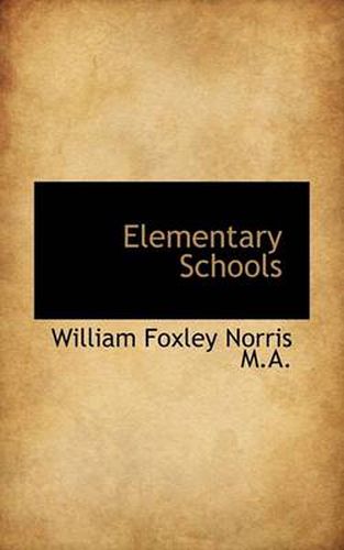 Cover image for Elementary Schools