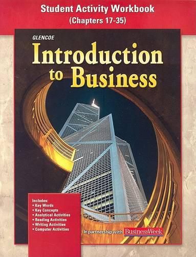 Cover image for Introduction to Business: Student Activity Workbook Chapters 17-35