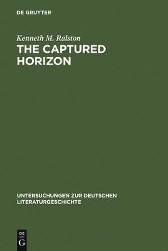 The Captured Horizon: Heidegger and the  Nachtwachen von Bonaventura