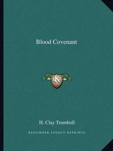 Cover image for Blood Covenant