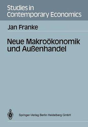 Cover image for Studies in Contempory Economics : Neue Makrookonom