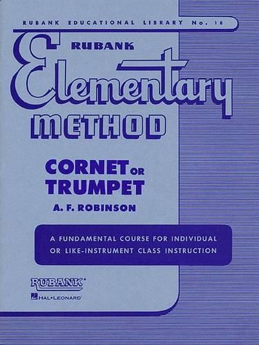 Cover image for Rubank Elementary Method - Cornet or Trumpet