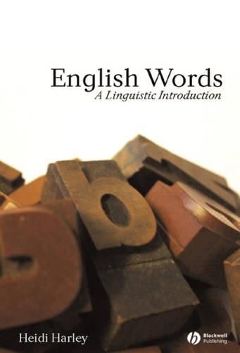 Cover image for English Words: A Linguistic Introduction