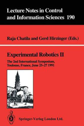 Cover image for Experimental Robotics II: The 2nd International Symposium, Toulouse, France, June 25-27 1991