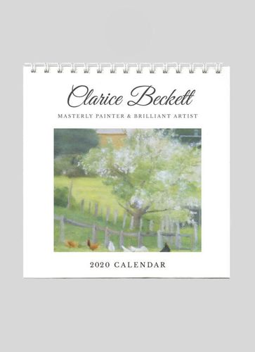 Clarice Beckett 2022 Desk Calendar