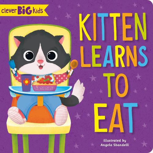 Cover image for Kitten Learns to Eat