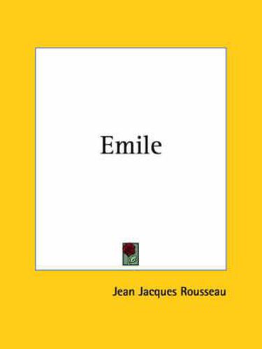 Cover image for Emile