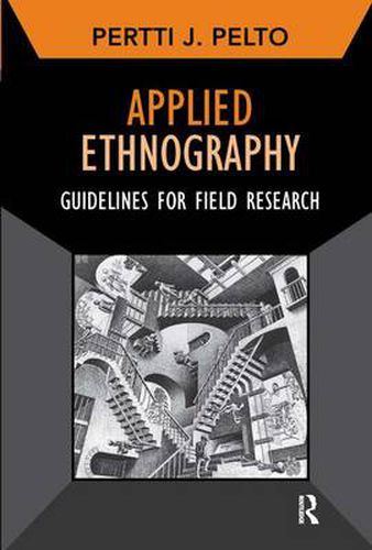 Cover image for Applied Ethnography: Guidelines for Field Research