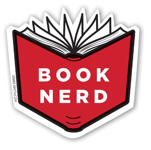 Cover image for Red Book Nerd Sticker