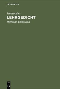 Cover image for Lehrgedicht