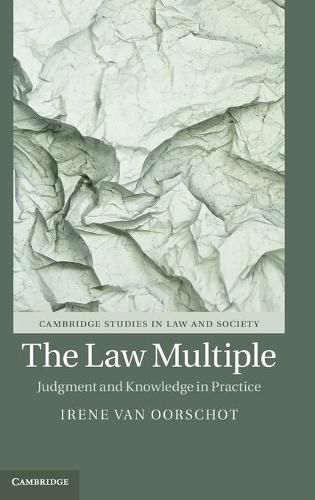 Cover image for The Law Multiple: Judgment and Knowledge in Practice