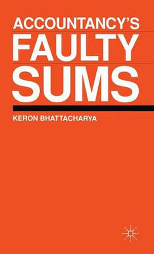 Cover image for Accountancy's Faulty Sums