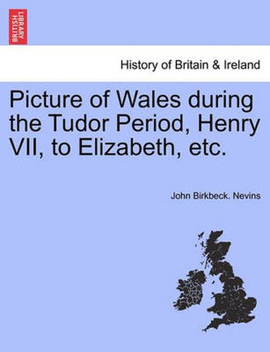 Cover image for Picture of Wales During the Tudor Period, Henry VII, to Elizabeth, Etc.