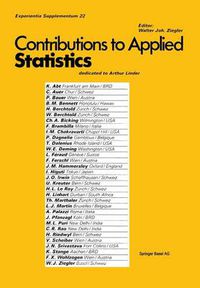 Cover image for Contribution to Applied Statistics: Dedicated to Professor Arthur Linder