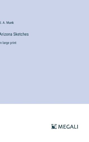 Cover image for Arizona Sketches