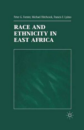 Race and Ethnicity in East Africa