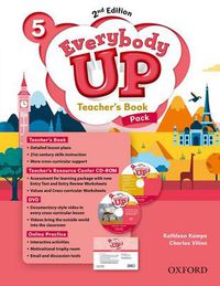 Cover image for Everybody Up: Level 5: Teacher's Book Pack with DVD, Online Practice and Teacher's Resource Center CD-ROM: Linking your classroom to the wider world