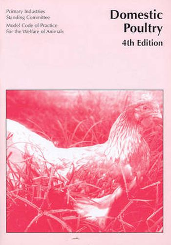 Cover image for Model Code of Practice for the Welfare of Animals