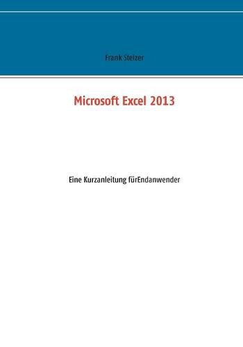 Cover image for Microsoft Excel 2013: Eine Kurzanleitung fur Endanwender