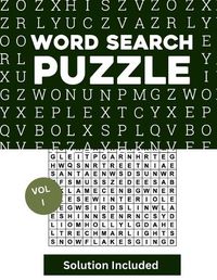 Cover image for Word Search for Adults Large Print, Word Find Book