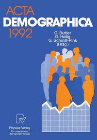 Cover image for Acta Demographica 1992